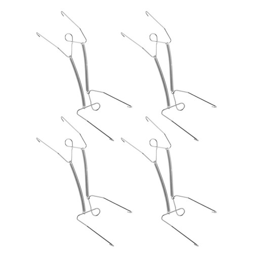 4pcs decorative plate hangers - decorative,