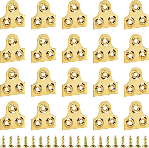 Pcs gold brass - 20, picture