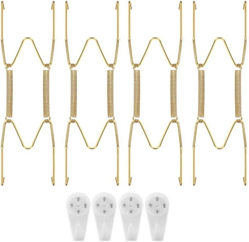 Plate hangers for walls 4pcs - plate,