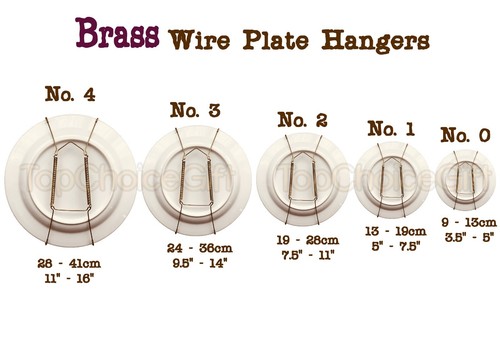 Brass wall display plate dish - display,