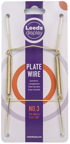 Leeds display brass wire - display, no.3