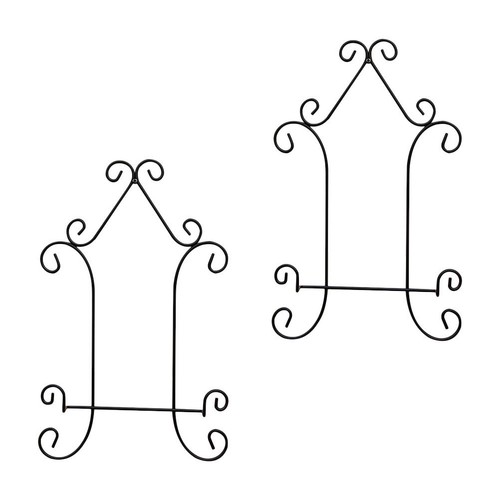 2pcs black iron plate - 2pcs,