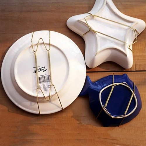 Wire plate hangers wall - wire,
