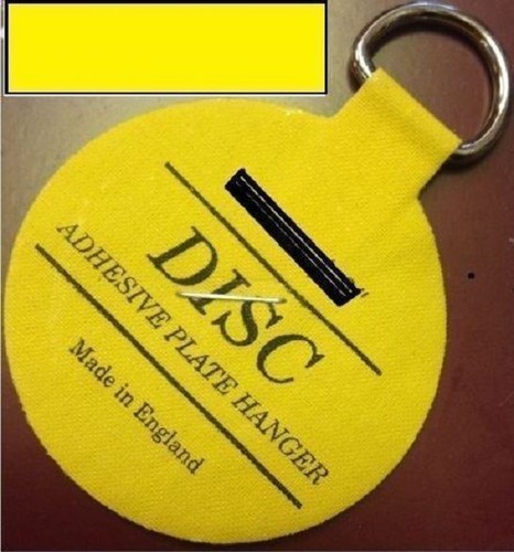 Plate picture hanger disc - picture, 30mm