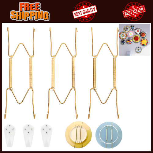 Gold plate hanger wall - hanger, hook