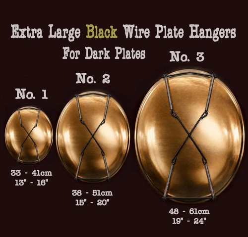 Extra large black wall display - large,