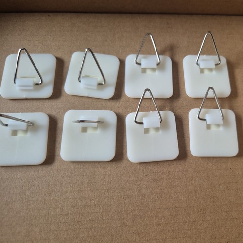 Adhesive plate hanger set - plate,