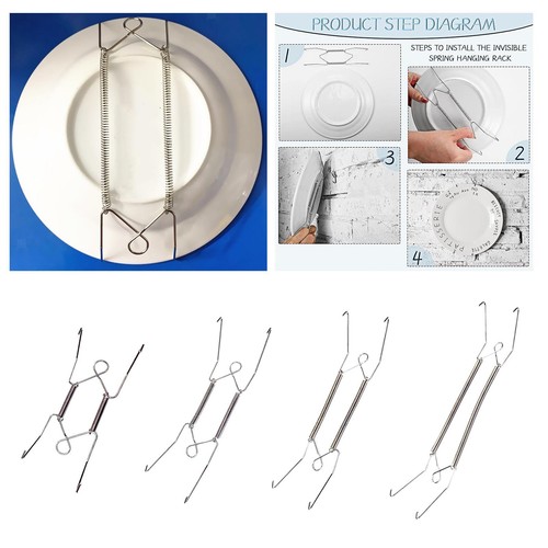 Plate hanger for wall - wall, dish