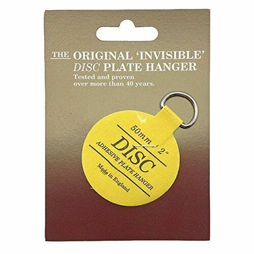 50mm plate picture hanger disc - hanger,