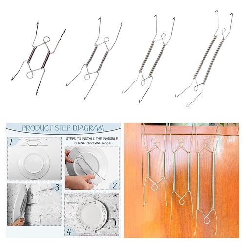 Plate hanger for wall hanging - plate,