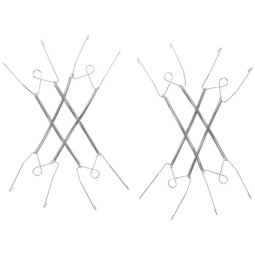 4pcs invisible spring loaded - 4pcs,